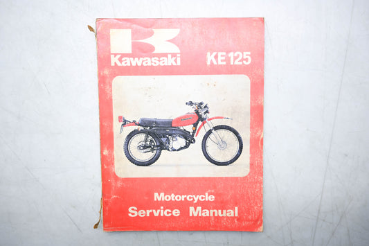 OEM Kawasaki 99924-1010-02 KE125 Service Manual