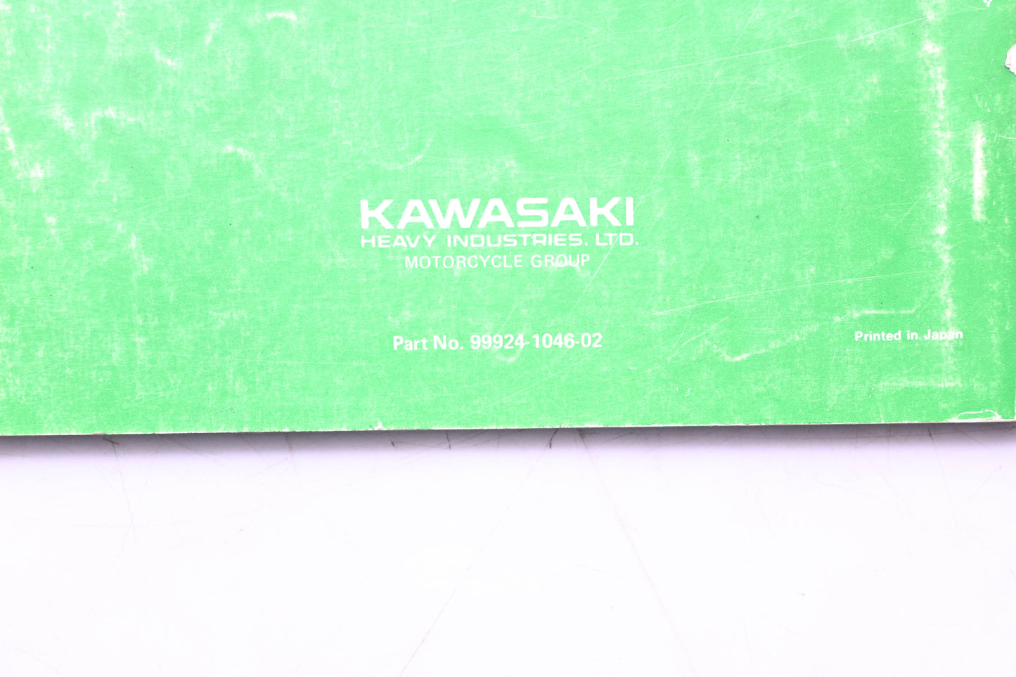 OEM Kawasaki 99924-1046-02 Tecate 250 Service Manual
