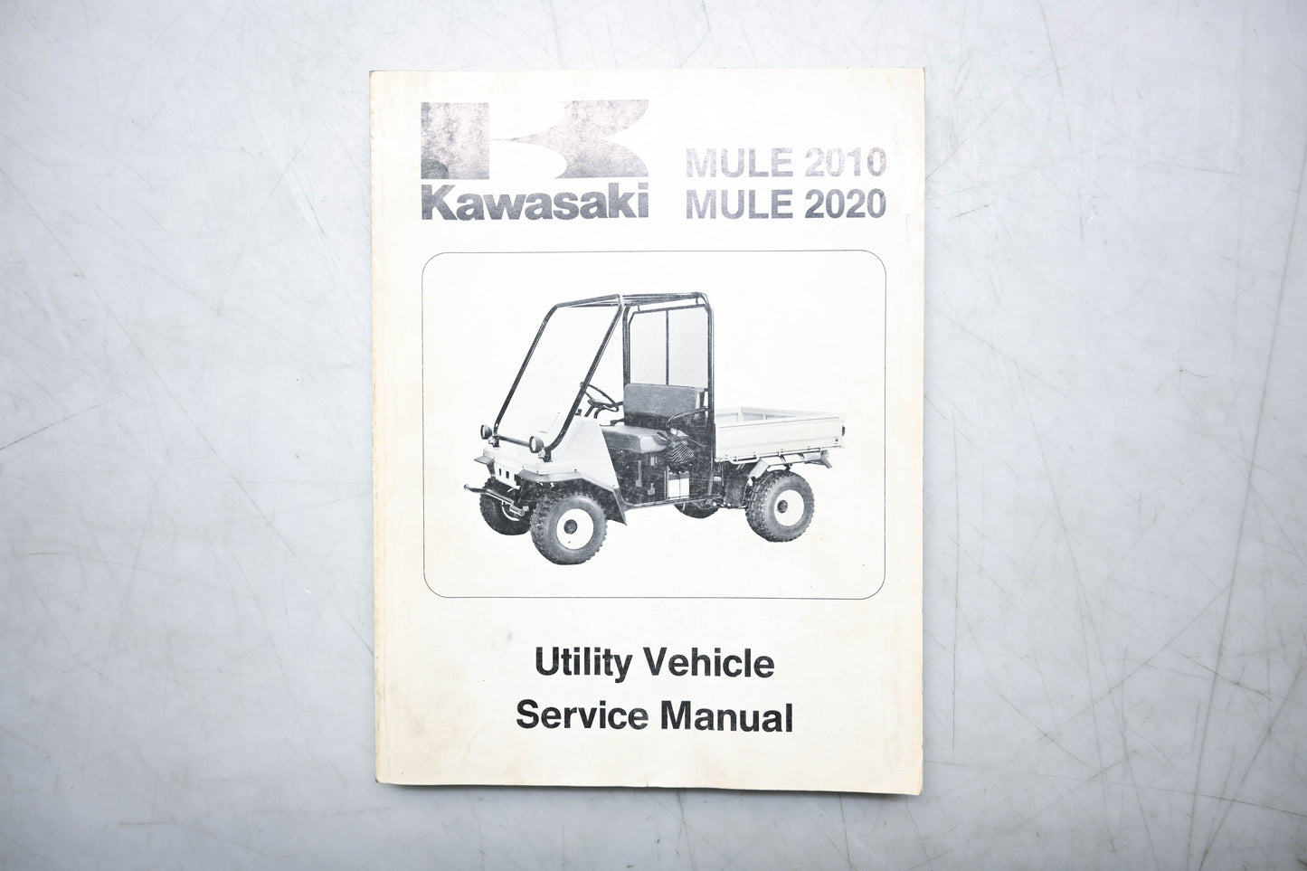 OEM Kawasaki 99924-1133-01 Mule 2010 & Mule 2020 Service Manual