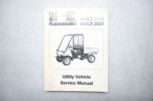 OEM Kawasaki 99924-1133-01 Mule 2010 & Mule 2020 Service Manual
