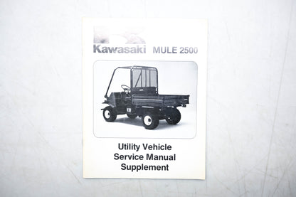 OEM Kawasaki 99924-1169-51 Mule 2500 Service Manual Supplement