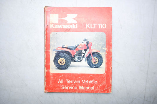 OEM Kawasaki 99924-1047-01 KLT110 Service Manual