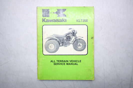 OEM Kawasaki 99963-0055-01 KLT200 Service Manual