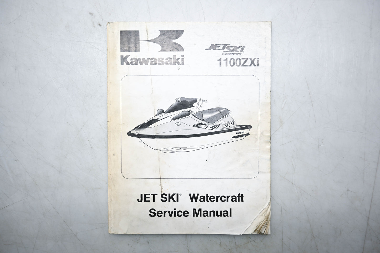 OEM Kawasaki 99924-1195-01 1100ZXi Jet Ski Service Manual