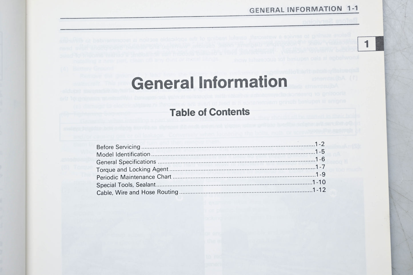 OEM Kawasaki 99924-1221-51 1100STX Service Manual Supplement