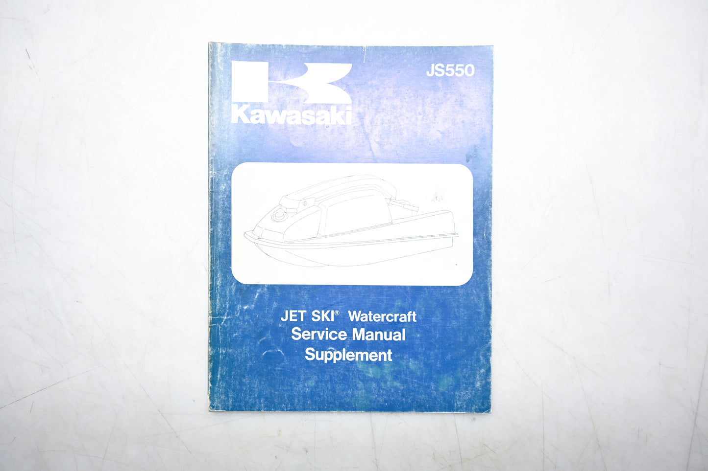 OEM Kawasaki 99924-1075-52 JS550 Service Manual Supplement