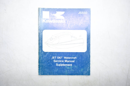 OEM Kawasaki 99924-1075-52 JS550 Service Manual Supplement