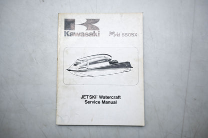OEM Kawasaki 99924-1120-01 Jet Ski 550SX Service Manual