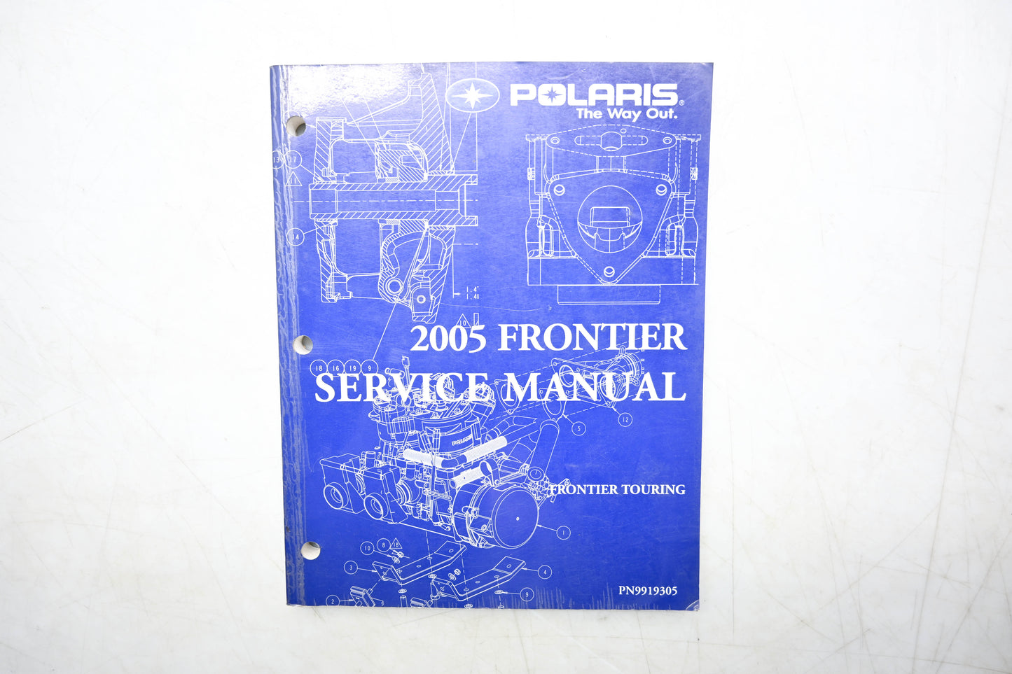 OEM Polaris 9919305 05 Frontier Touring Service Manual
