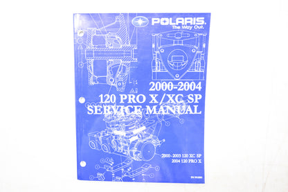 OEM Polaris 9918581 04 120 Pro X XC SP Service Manual
