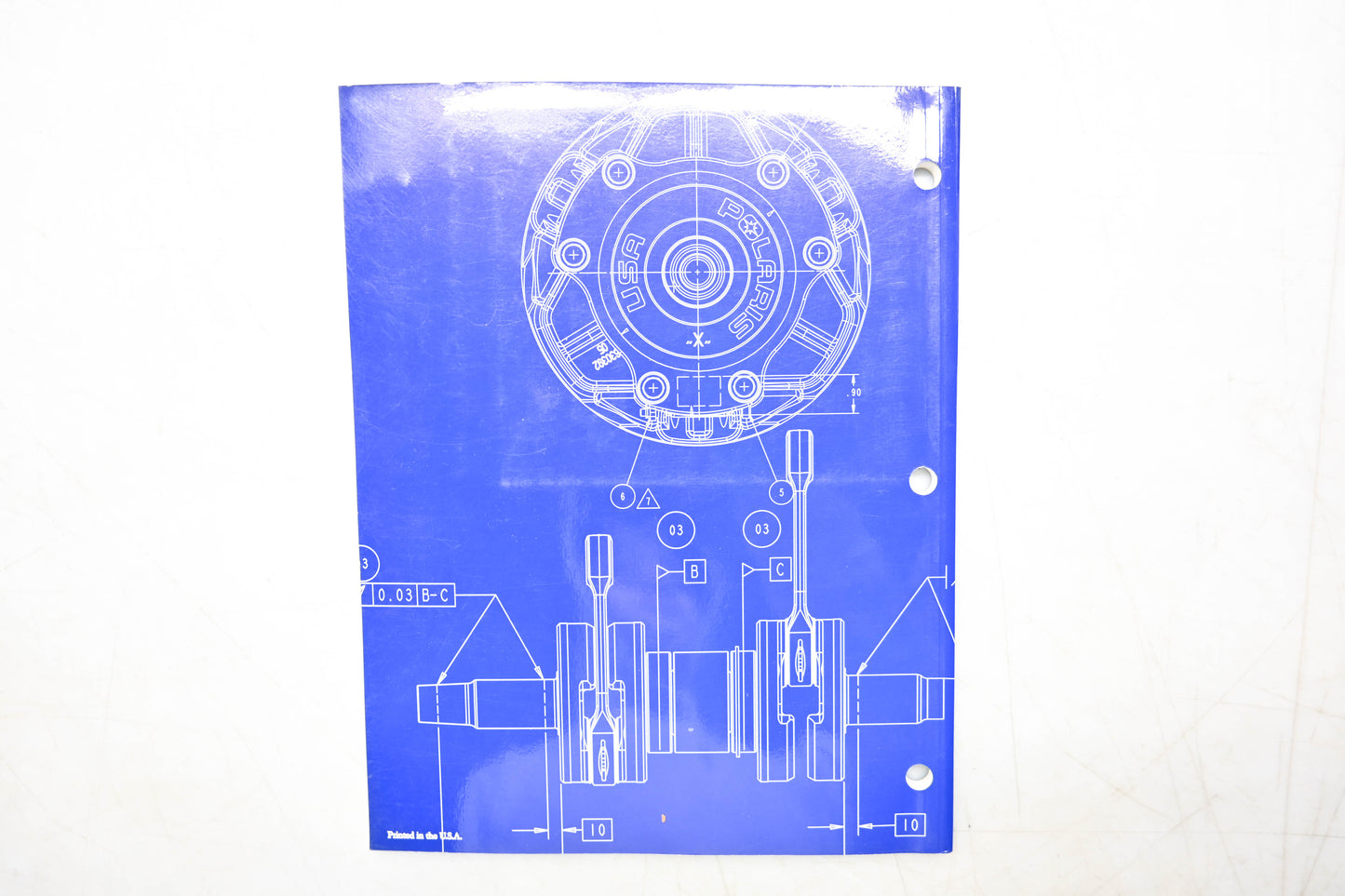 OEM Polaris 9918581 04 120 Pro X XC SP Service Manual