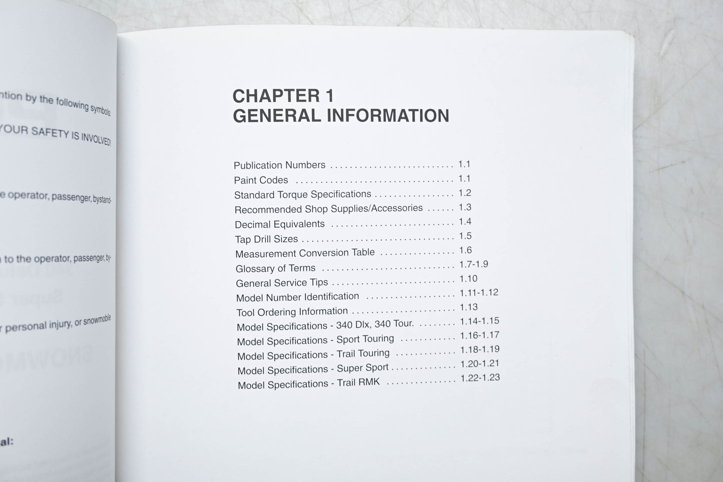 OEM Polaris 9915980 2000 340 Snowmobile Service Manual