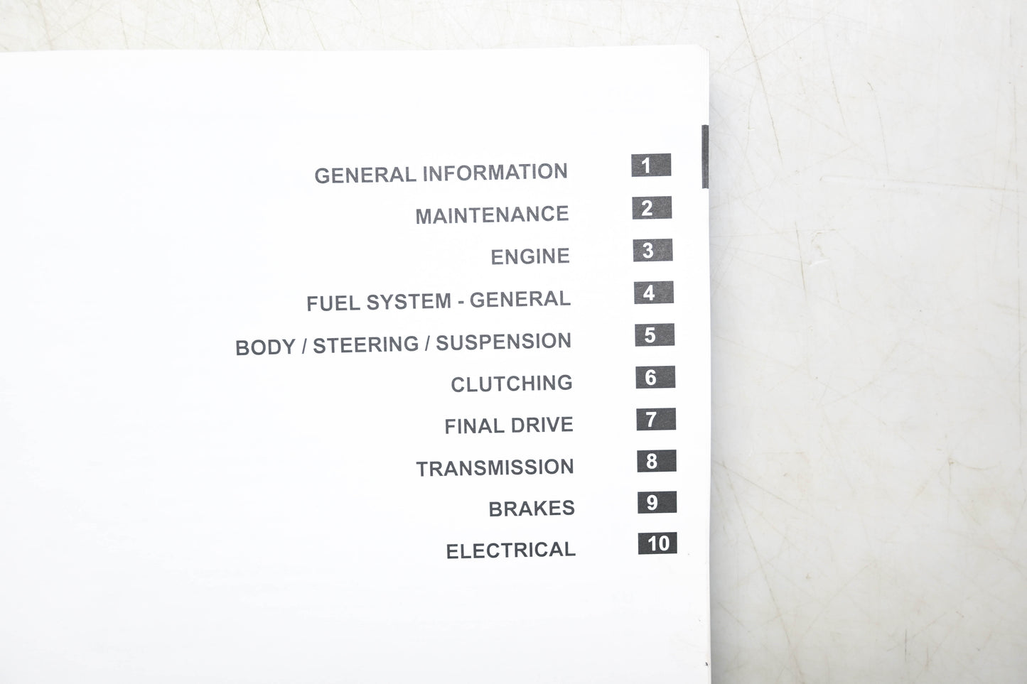 OEM Polaris 9924871 14 Sportsman 570 EFI Service Manual