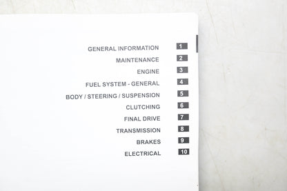 OEM Polaris 9924871 14 Sportsman 570 EFI Service Manual