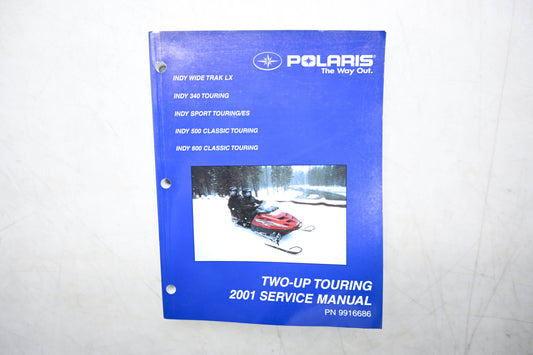 OEM Polaris 9916686 01 Indy Service Manual