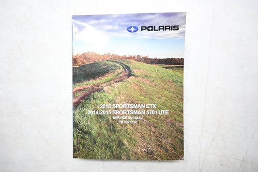 OEM Polaris 9925712 14-15 Sportsman ETX 570 UTE Service Manual