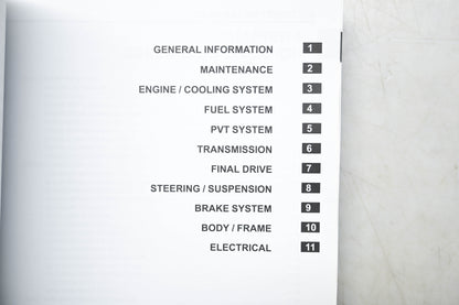 OEM Polaris 9925712 14-15 Sportsman ETX 570 UTE Service Manual