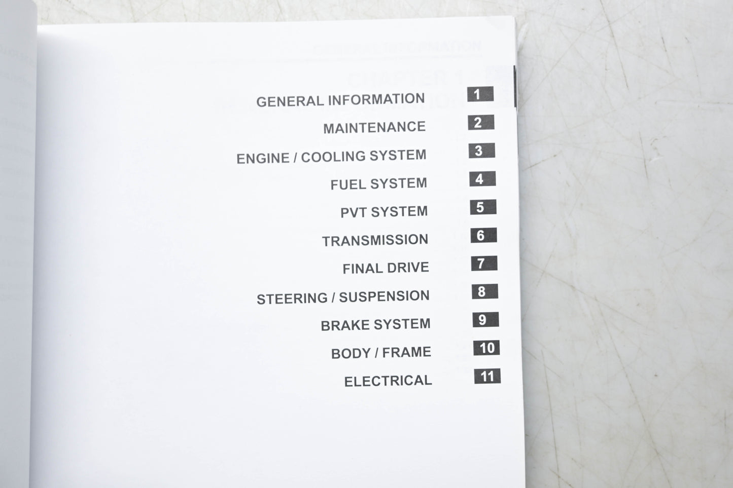 OEM Polaris 9925723 15 RZR 900 Service Manual