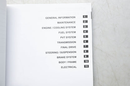OEM Polaris 9925723 15 RZR 900 Service Manual