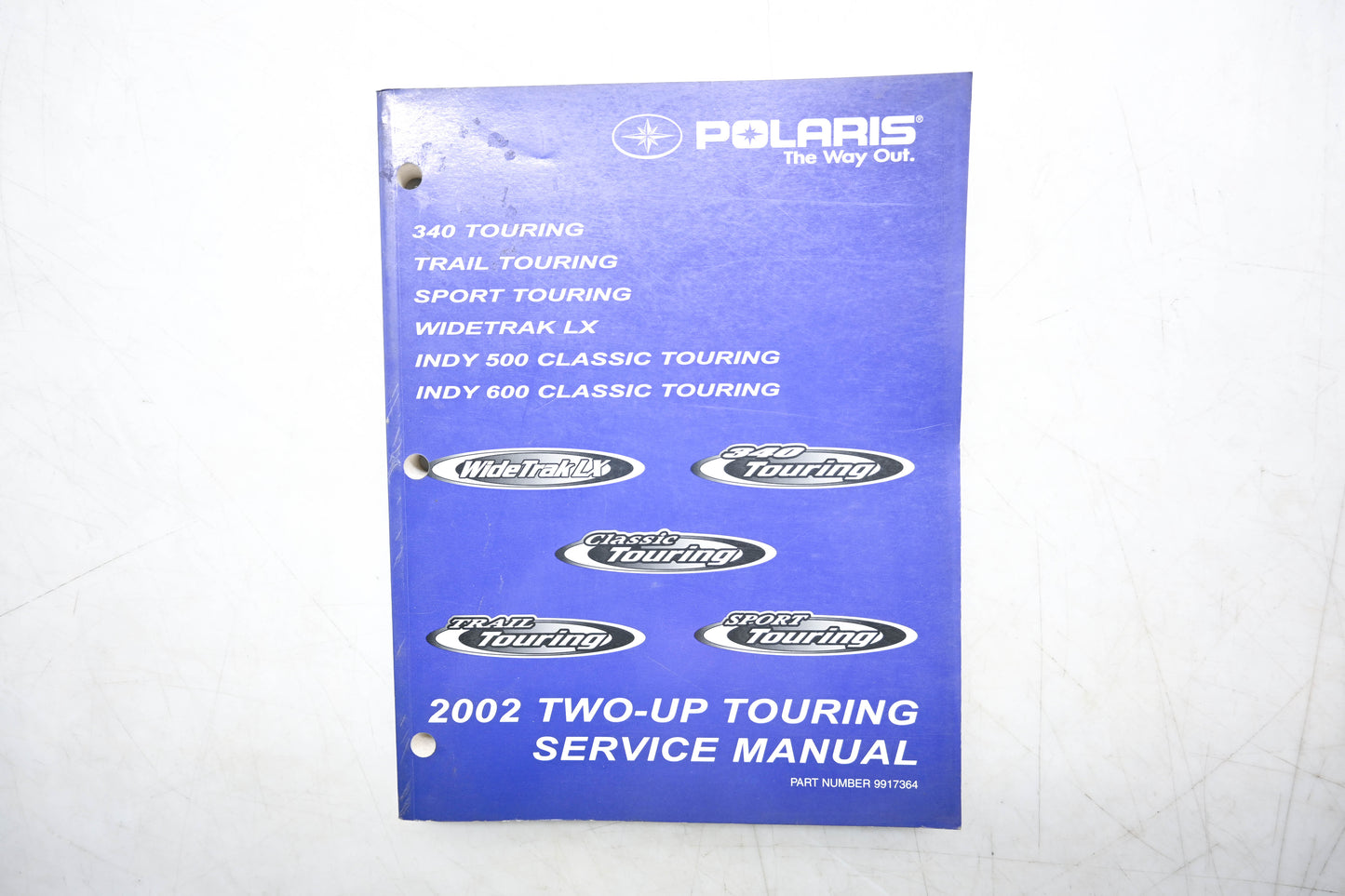OEM Polaris 9917364 2002 Snowmobile Touring Service Manual