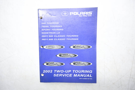 OEM Polaris 9917364 2002 Snowmobile Touring Service Manual
