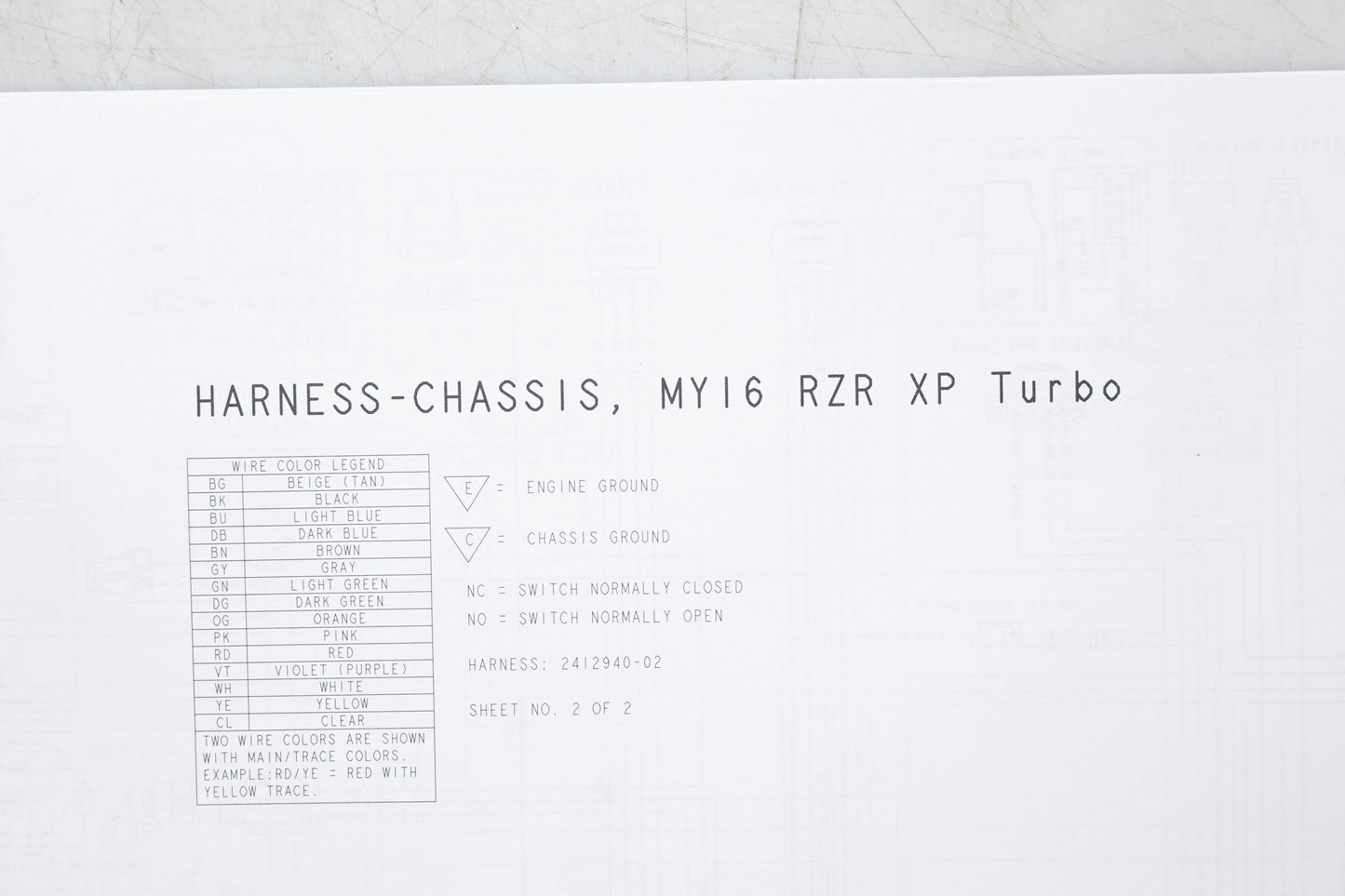 OEM Polaris 9926815 16 RZR XP Turbo Service Manual