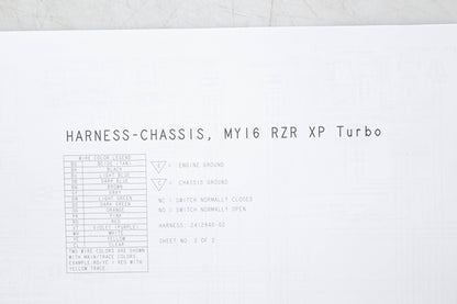 OEM Polaris 9926815 16 RZR XP Turbo Service Manual