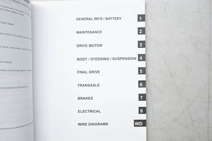 OEM Polaris 9922618 10 Ranger EV Service Manual