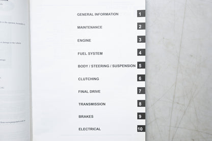 OEM Polaris 9922529 10 Ranger 400 Service Manual