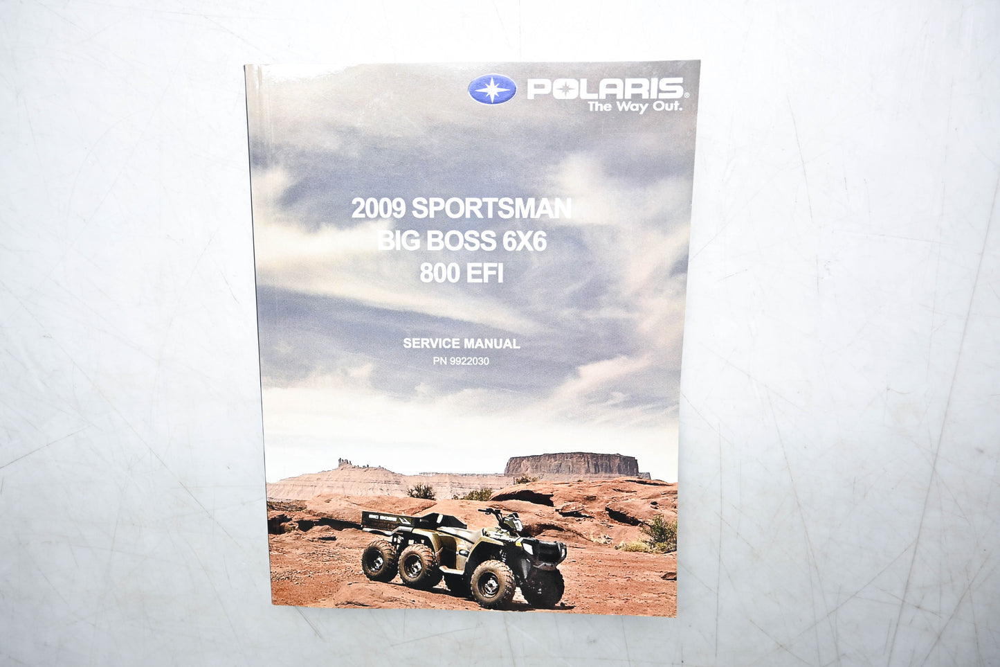 OEM Polaris 9922030 09 Sportsman Big Boss 6x6 800 EFI Service Manual