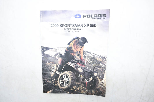 OEM Polaris 9921850 09 Sportsman XP 850 Service Manual