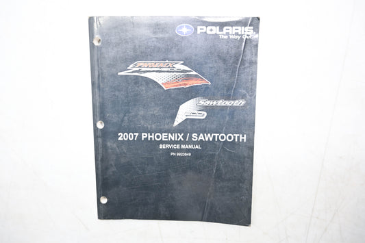 OEM Polaris 9920849 07 Phoenix Sawtooth 200 Service Manual