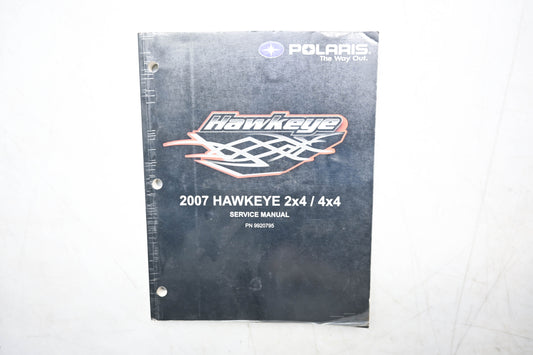 OEM Polaris 9920795 07 Hawkeye 2x4 4x4 Service Manual