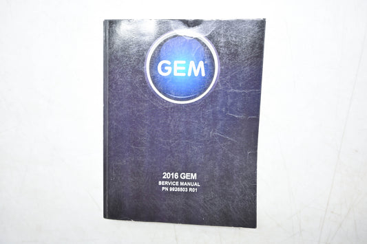 OEM Polaris 9926503 GEM E2 E4 E6 Service Manual