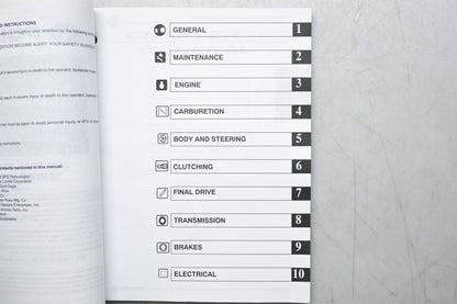OEM Polaris 9920774 07 Trailboss 330 Service Manual