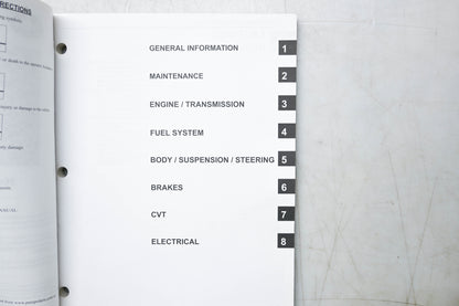 OEM Polaris 9920848 07 Youth 4 Stroke Service Manual