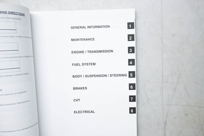 OEM Polaris 9922134 09 Ranger RZR 170 Service Manual