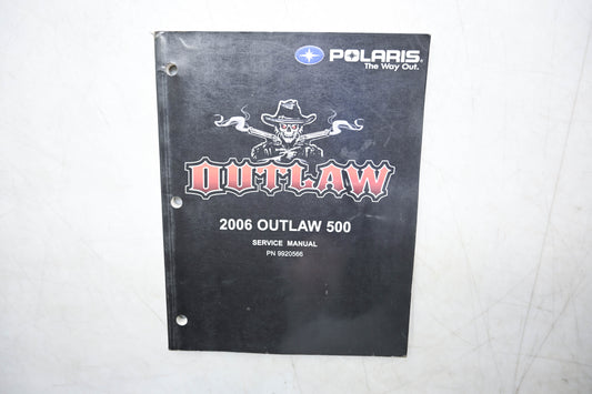 OEM Polaris 9920566 06 Outlaw 500 Service Manual