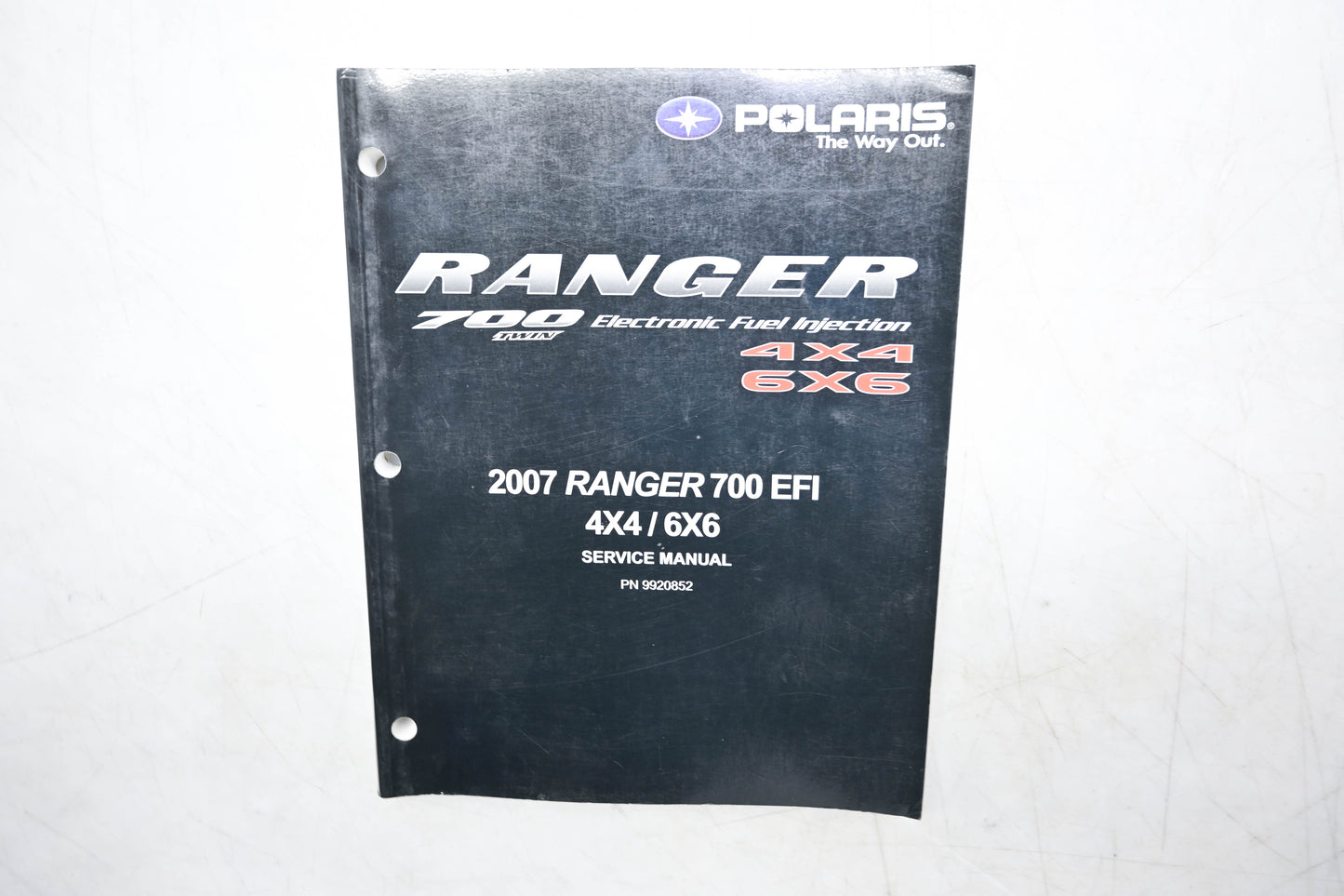 OEM Polaris 9920852 07 Ranger 700 EFI 4x4 6x6 Service Manual