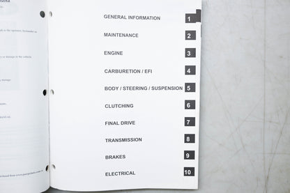 OEM Polaris 9921267 08 Ranger 500 2x4 4x4 EFI Service Manual