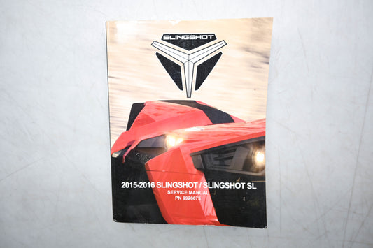 OEM Polaris 9926675 15-16 Slingshot SL Service Manual