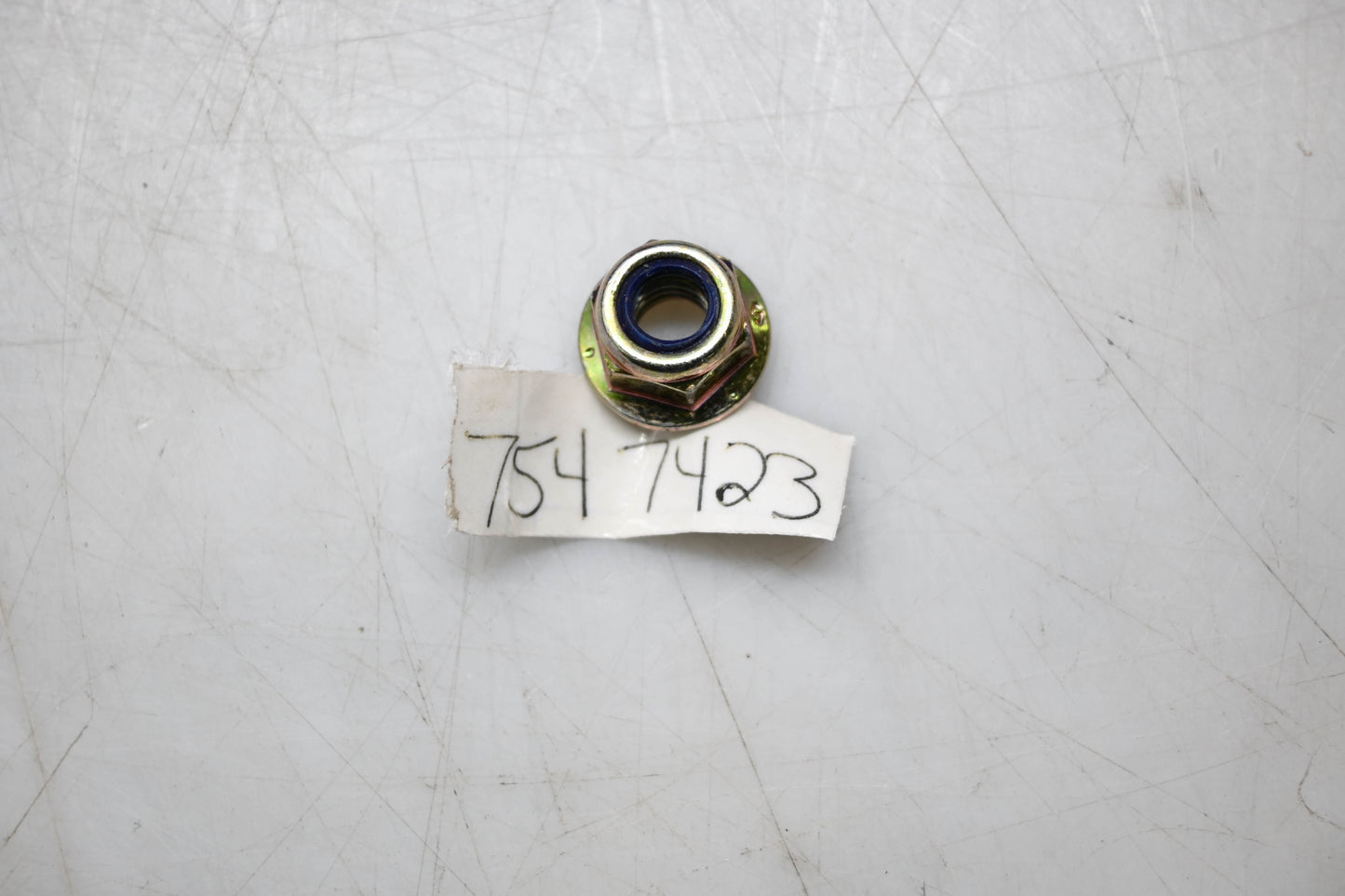 New OEM Polaris 7547423 Nylock Flange Nut NOS