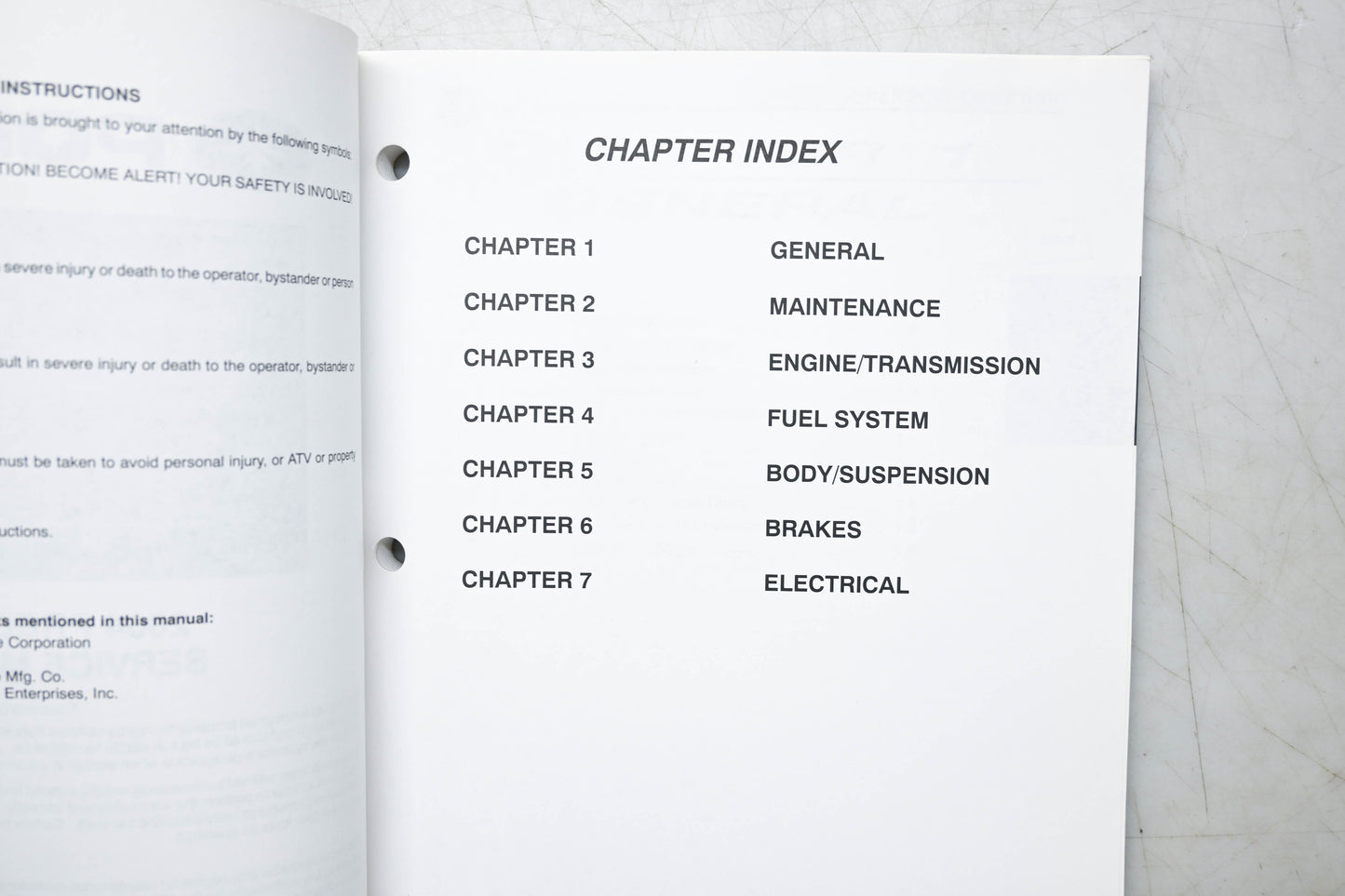 OEM Polaris 9918785 03-04 Predator Service Manual