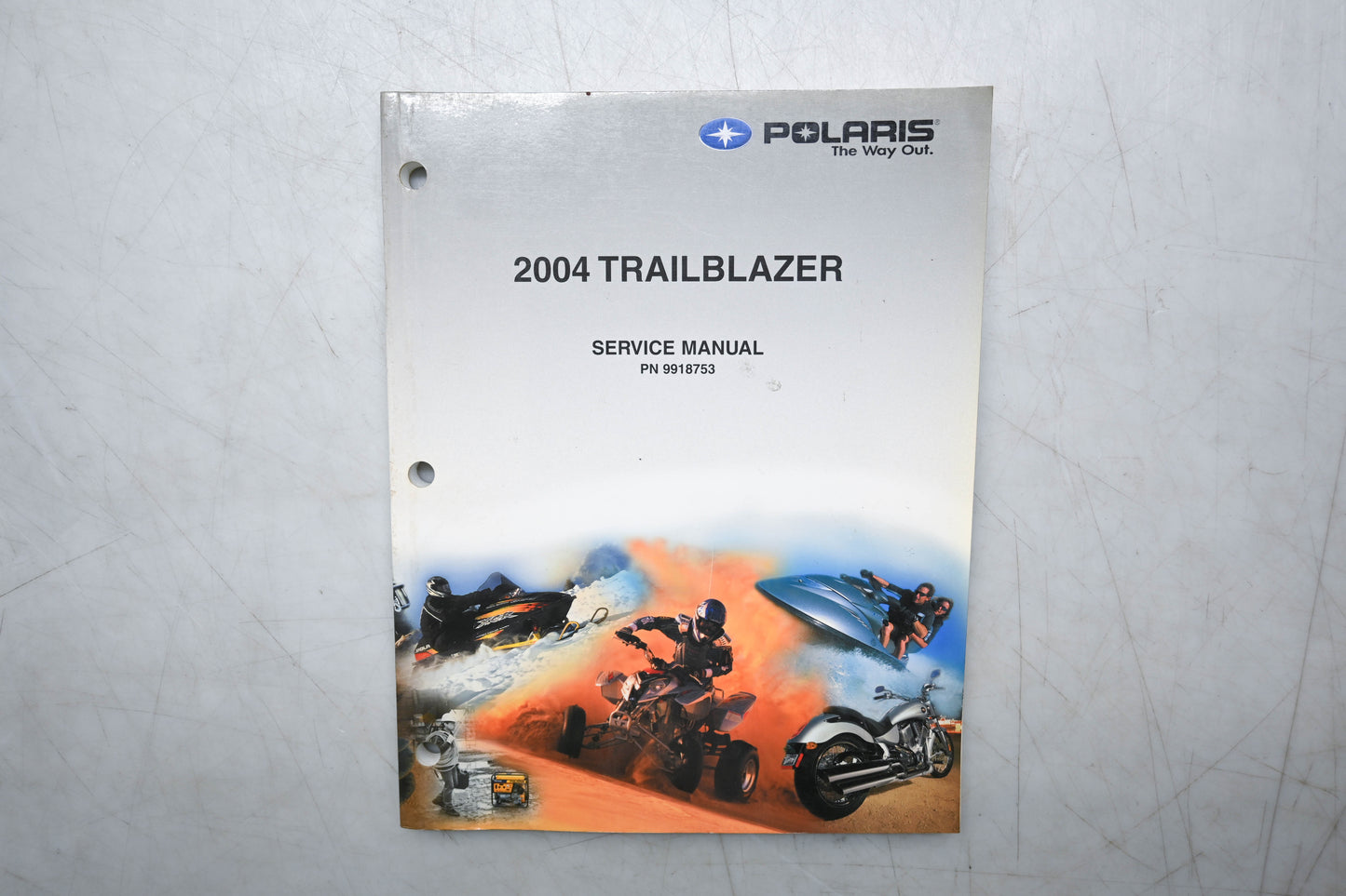 OEM Polaris 9918753 04 Trail Blazer Service Manual