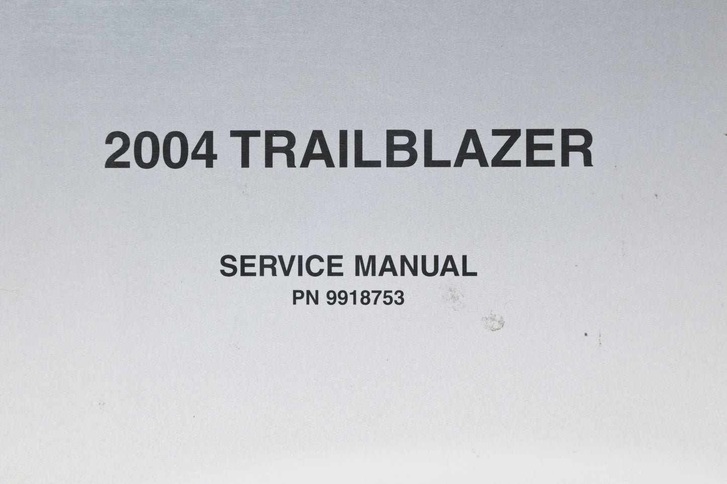 OEM Polaris 9918753 04 Trail Blazer Service Manual