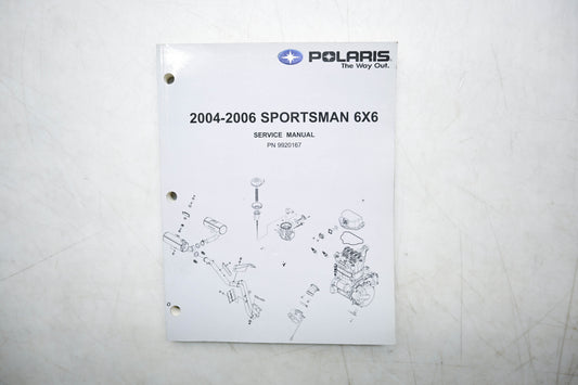 OEM Polaris 9920167 04-06 Sportsman 6x6 Service Manual