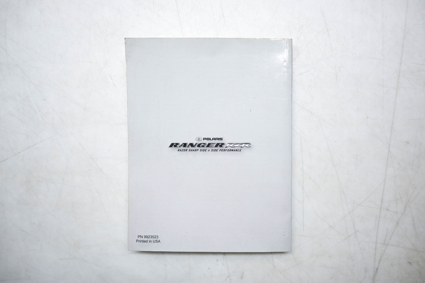 OEM Polaris 9923523 2012 Ranger RZR 570 Service Manual