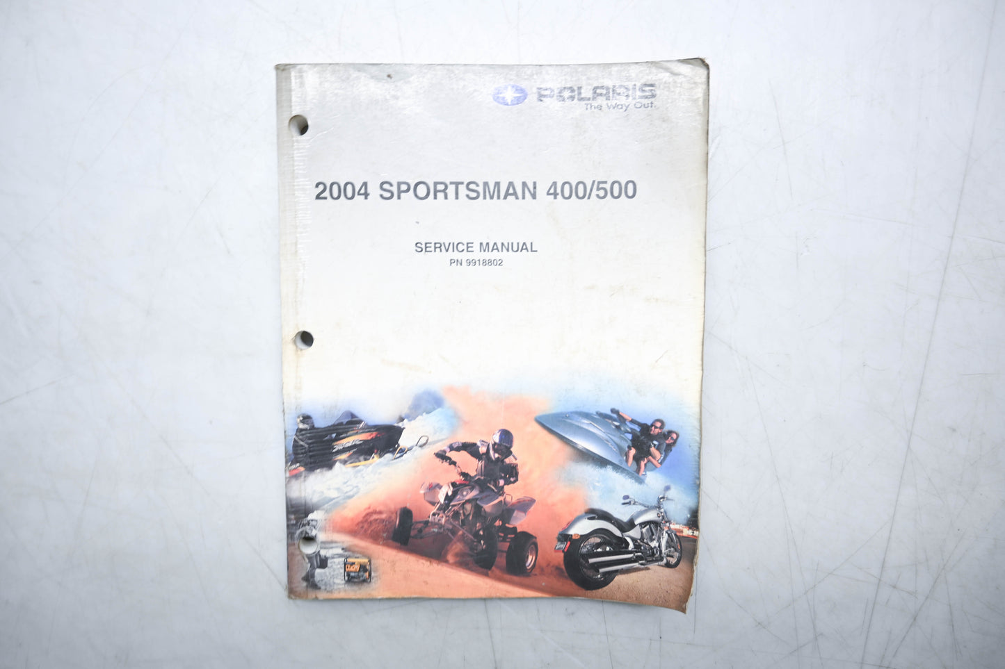 OEM Polaris 9918802 04 Sportsman 400 500 Service Manual