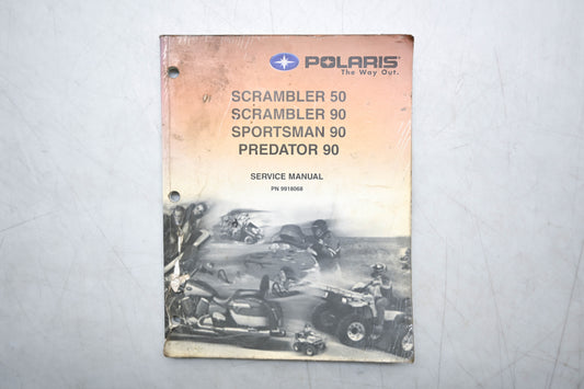 OEM Polaris 9918068 03 Scrambler Sportsman Predator 50 90 Service Manual