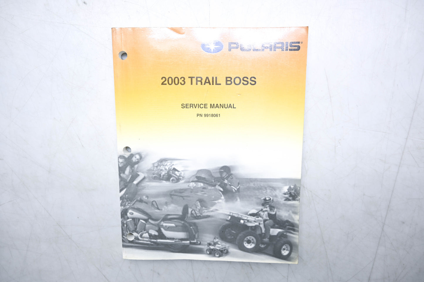 OEM Polaris 9918061 03 Trail Boss Service Manual
